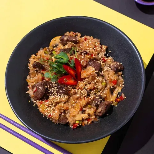 Fried Rice Beef